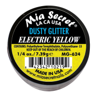 Alpha & Dust Glitter Acryl-Pulver Electric Yellow