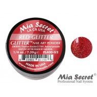 Glitter Acryl-Pulver Red