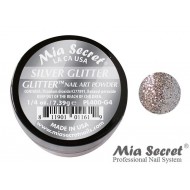 Glitter Acryl-Pulver Silver