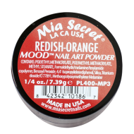 Mood Acryl-Pulver Rot - Orange