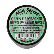 Fireworks Acryl-Pulver Green Firecracker