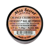 Fireworks Acryl-Pulver Orange Celebration