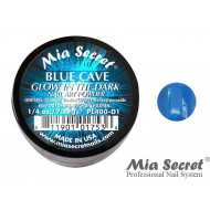 Glow in the Dark Acryl-Pulver Blue Cave