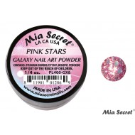 Galaxy Acryl-Pulver Pink Stars