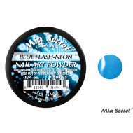 Flash-Neon Acryl-Pulver Blue