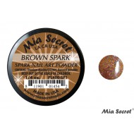 Spark Acryl-Pulver Brown