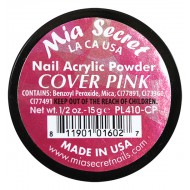 Cover Acryl-Pulver Pink 15ml.