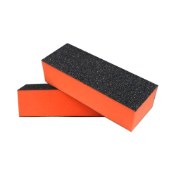 Polierblock Buffer Orange/Schwarz