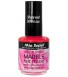 Marmor-Nagellack Neonpink