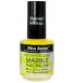 Marmor-Nagellack Neongelb