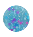 Fireworks Acryl-Pulver Blue Crossette